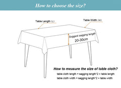 Nappe Ronde Jacquard Carreaux & Franges — Coton Lin Table Mariage