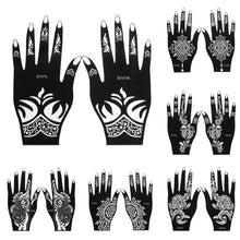 Pochoirs henné professionnels — Motifs mains & cérémonie