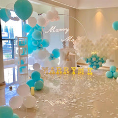Arche Circulaire Métal Doré — Structure Décoration Mariage & Réception
