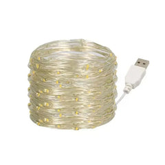 Guirlande LED USB fil de cuivre — Mariage oriental & décoration de salle