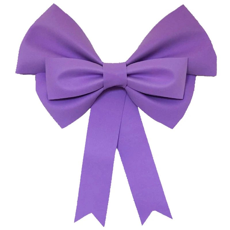 70/50/30cm Giant Cream Bow Eva Foam Paper DIY Bow Garland Arch for Bow Birthday Girls Coquette Wedding Bridal Shower Party Decor