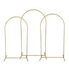 Arche dorée de mariage réglable 120 à 220 cm