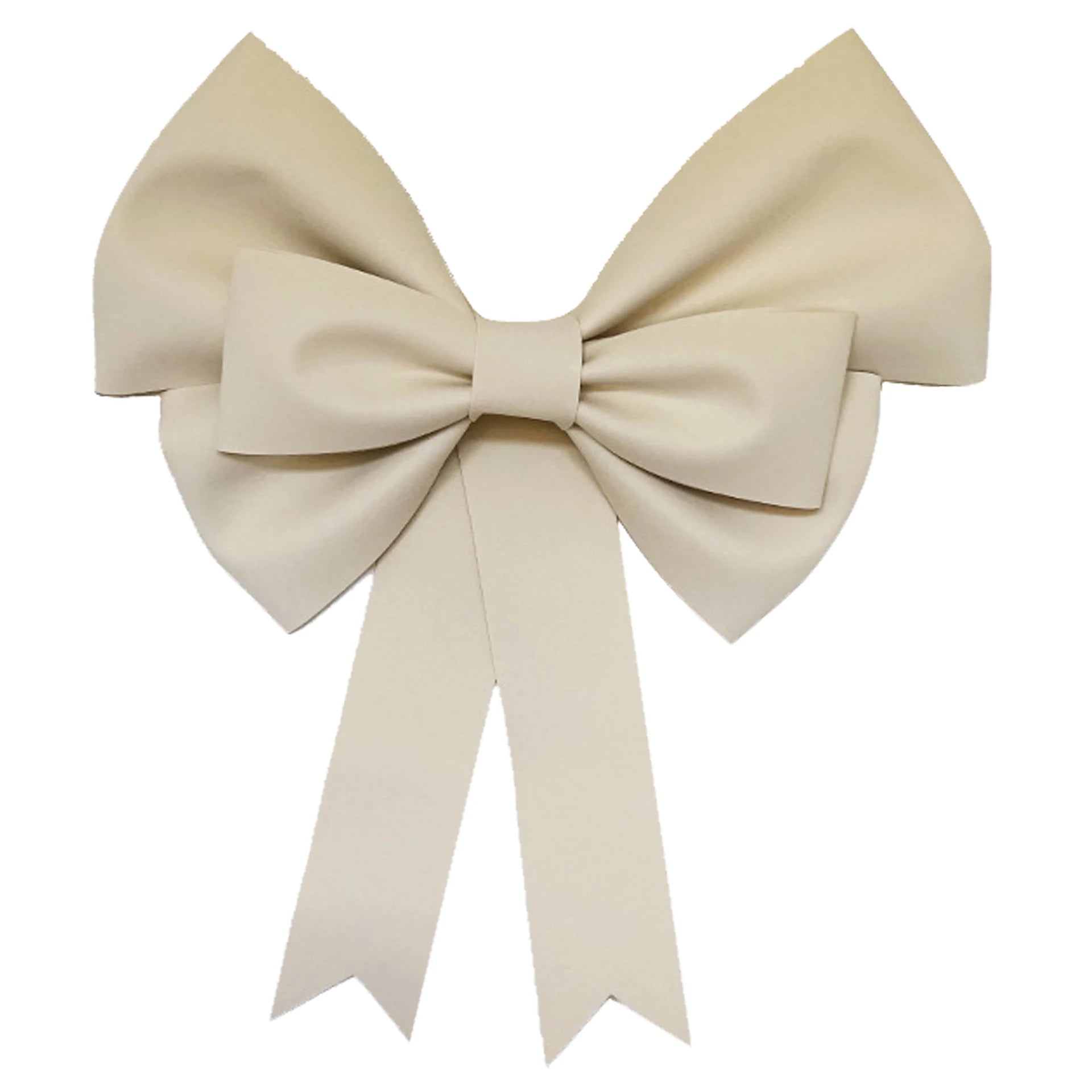 70/50/30cm Giant Cream Bow Eva Foam Paper DIY Bow Garland Arch for Bow Birthday Girls Coquette Wedding Bridal Shower Party Decor
