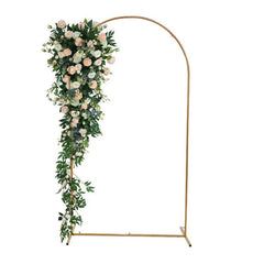 Arche dorée de mariage — Décor de cérémonie