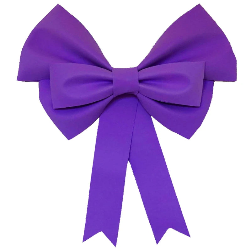 70/50/30cm Giant Cream Bow Eva Foam Paper DIY Bow Garland Arch for Bow Birthday Girls Coquette Wedding Bridal Shower Party Decor