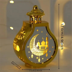 Lanterne LED Ramadan & Eid Mubarak — Décoration orientale