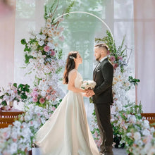 Arche blanche 180 à 220 cm — Fond de scène mariage
