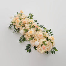 Rangée de roses & pivoines artificielles 50 à 100 cm