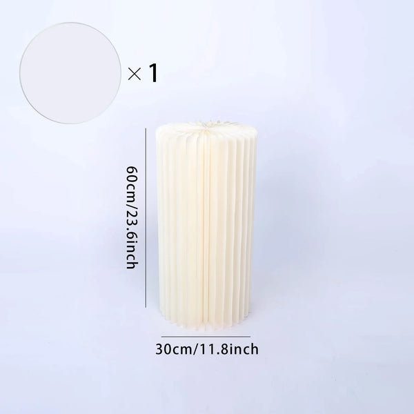 Party Round Pedestal Stands for Dessert Display Roman Column Vases Wedding Baby Shower Centerpieces Simple Generous Design