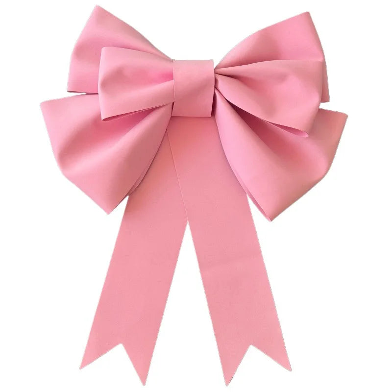 70/50/30cm Giant Cream Bow Eva Foam Paper DIY Bow Garland Arch for Bow Birthday Girls Coquette Wedding Bridal Shower Party Decor