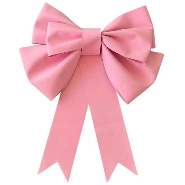 70/50/30cm Giant Cream Bow Eva Foam Paper DIY Bow Garland Arch for Bow Birthday Girls Coquette Wedding Bridal Shower Party Decor