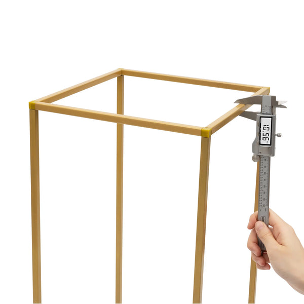 10Pcs 80cm Geometric Metal Stands Flower Vase Holders Wedding Party Centerpiece