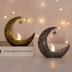 Lanterne LED Ramadan & Eid Mubarak — Décoration orientale