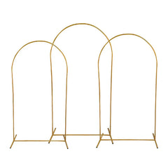 Arche dorée de mariage 120 à 220 cm — Structure pour décor de scène