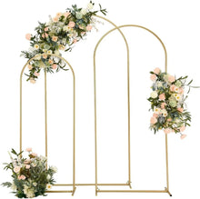 Arche dorée de mariage réglable 120 à 220 cm