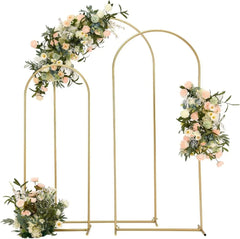 Arche dorée de mariage — Décor de cérémonie