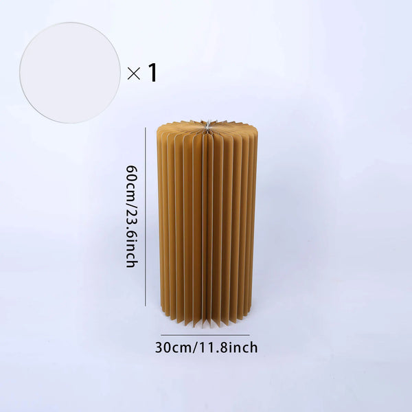 Party Round Pedestal Stands for Dessert Display Roman Column Vases Wedding Baby Shower Centerpieces Simple Generous Design