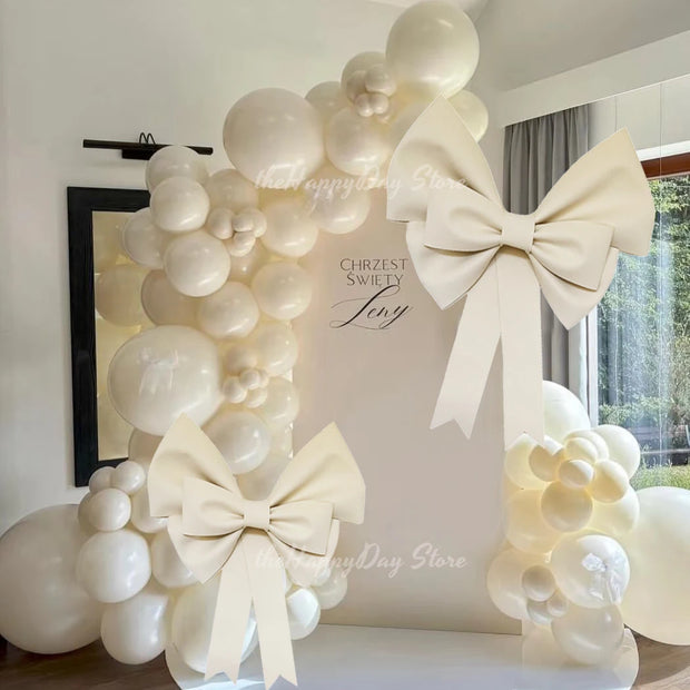 Grand nœud décoratif 30-70 cm — Décoration d’arche et décor de mariage