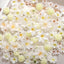 20/50Pcs Artificial Flower Head Mini Silk Artificial Rose Peony Daisy Flower Craft Supplies Wedding Party Wreath Home Decoration