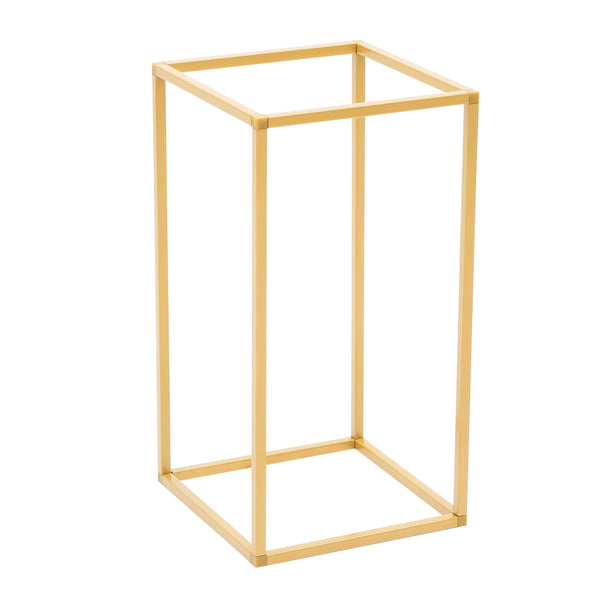 4 Different Height Metal Wedding Flower Stand Floor Geometric Vase Set Wedding Centerpieces For Table Tall Decorations For Party