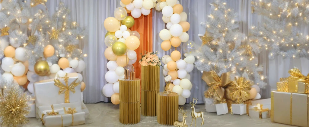 Party Round Pedestal Stands for Dessert Display Roman Column Vases Wedding Baby Shower Centerpieces Simple Generous Design