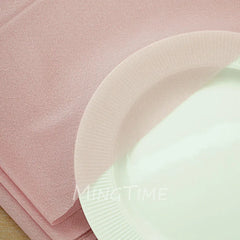 Chemin de Table Gaze Rose Poudrée — Mariage Romantique Oriental