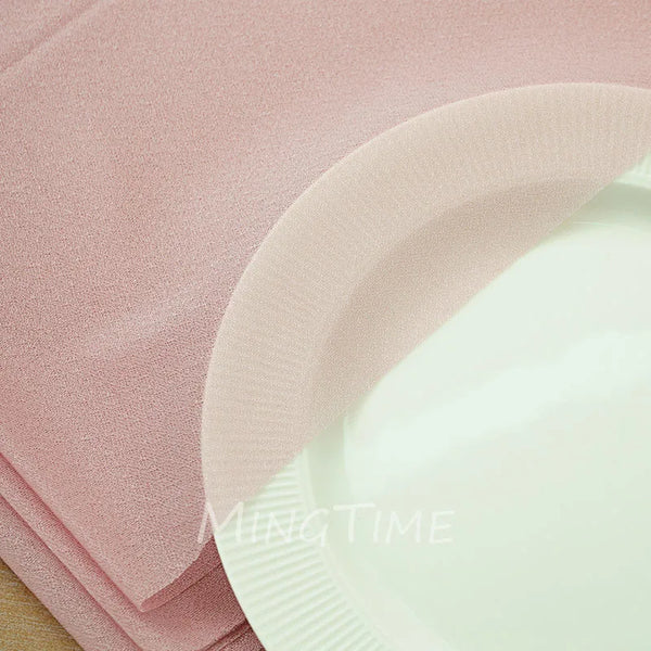 Soft Table Runner Blush Dust Pink Gauze Rustic Boho Natural Wedding Party Baby Shower Dinning Ornament Decoration