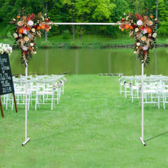 Arche carrée blanche 2x2 m — Structure pour cérémonie de mariage