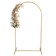 Arche dorée de mariage 120 à 220 cm — Structure pour décor de scène