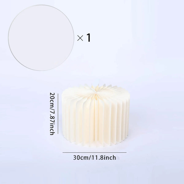 Party Round Pedestal Stands for Dessert Display Roman Column Vases Wedding Baby Shower Centerpieces Simple Generous Design
