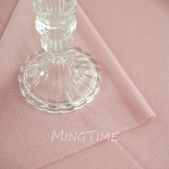 Chemin de Table Gaze Rose Poudrée — Mariage Romantique Oriental