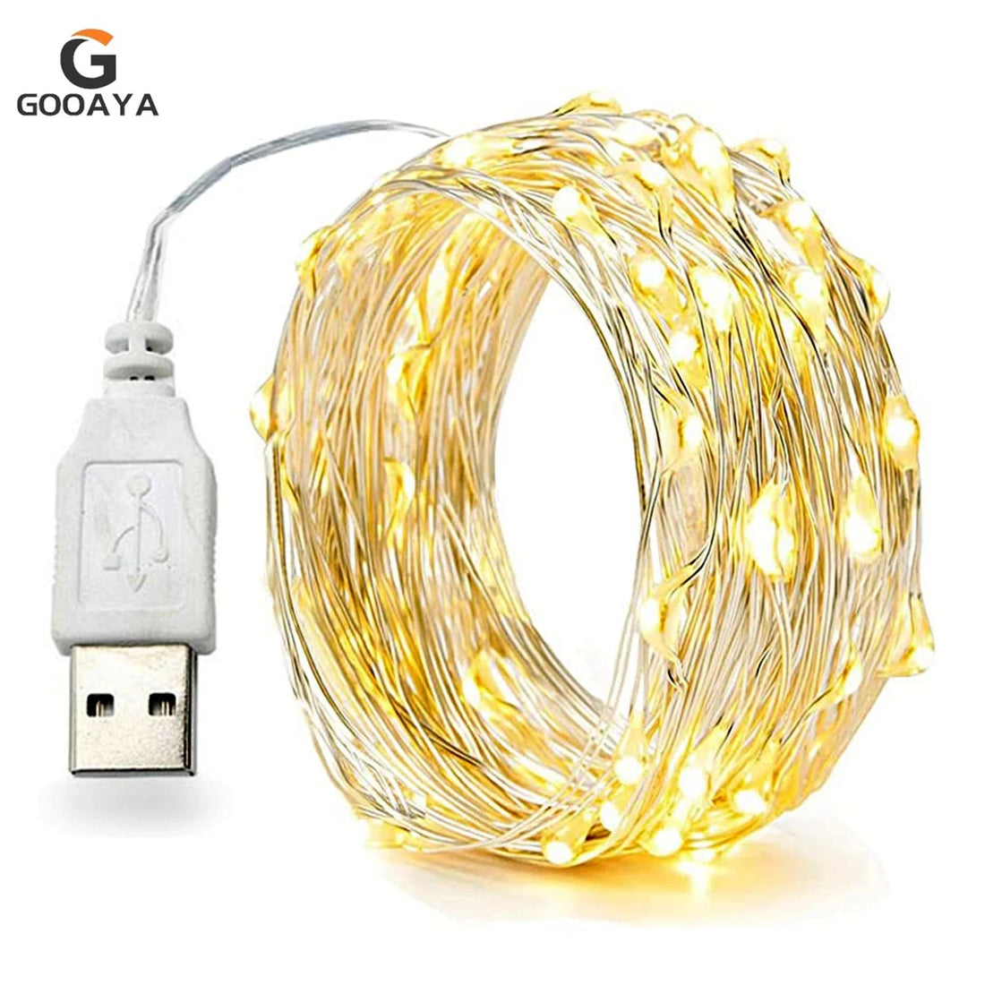 Guirlande LED USB fil de cuivre — Mariage oriental & décoration de salle