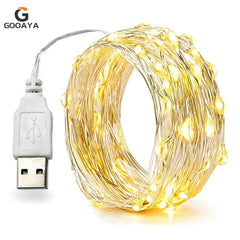 Guirlande LED USB fil de cuivre — Mariage oriental & décoration de salle
