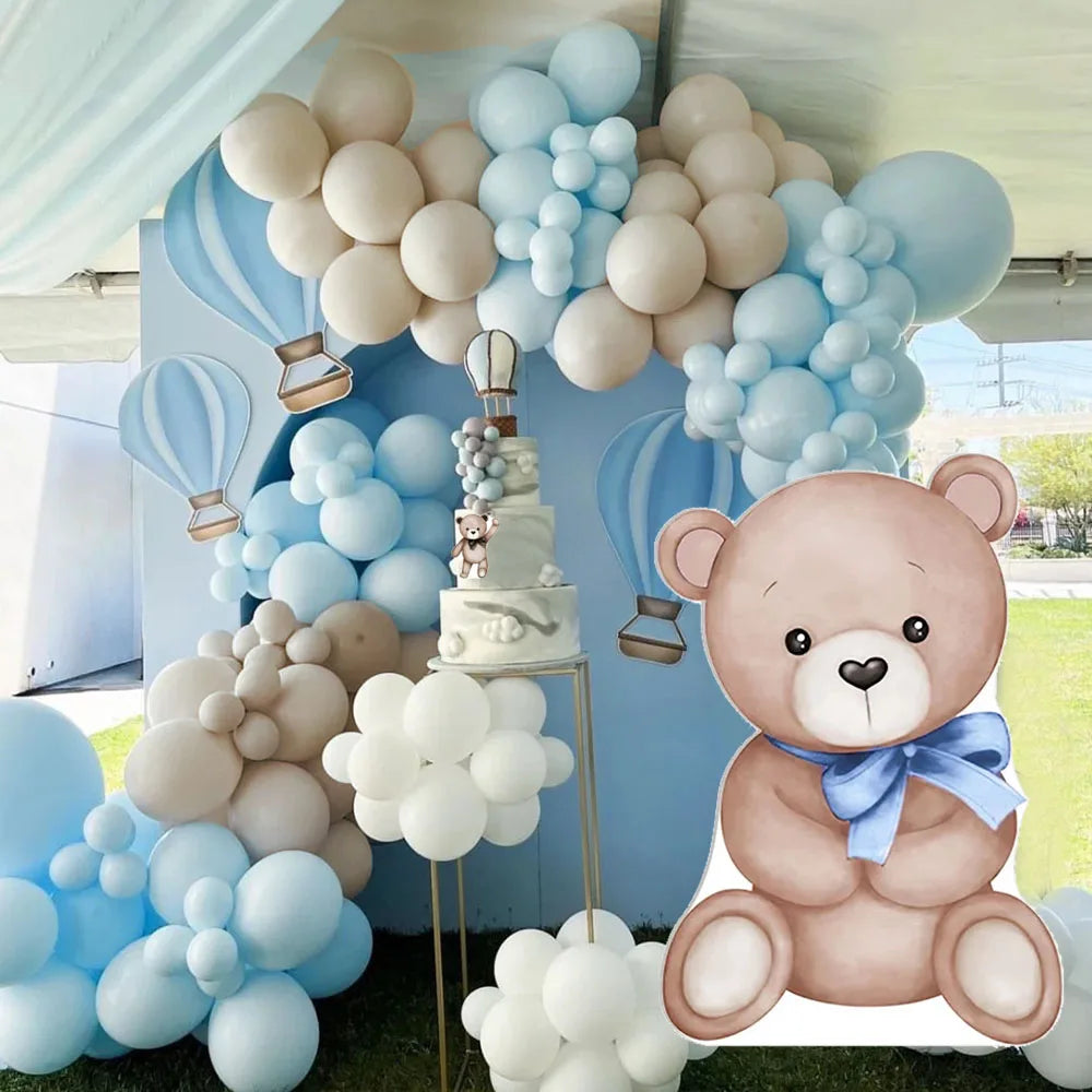 70/50/30cm Giant Cream Bow Eva Foam Paper DIY Bow Garland Arch for Bow Birthday Girls Coquette Wedding Bridal Shower Party Decor