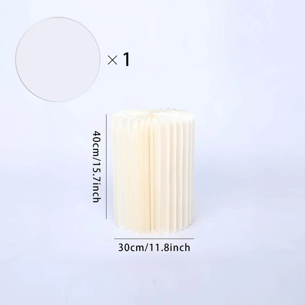 Party Round Pedestal Stands for Dessert Display Roman Column Vases Wedding Baby Shower Centerpieces Simple Generous Design