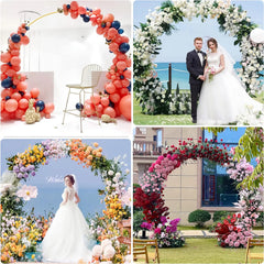 Arche dorée de mariage — Décor de cérémonie