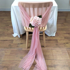 Chemin de Table Chiffon Voile Soie — Arche & Table Mariage Oriental