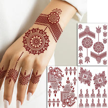 Stickers henné waterproof — Motifs mains mariage & cérémonie