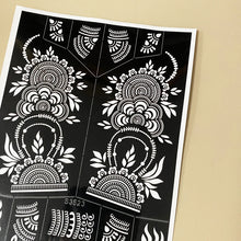 Pochoirs henné waterproof — Motifs mains & cérémonie