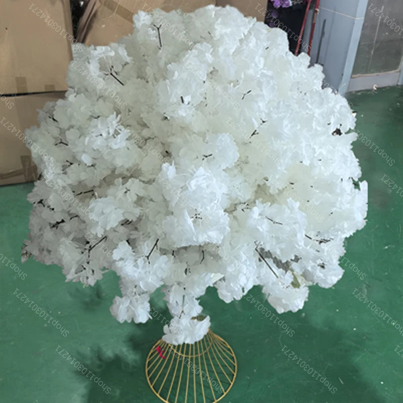 70cm Luxurious White Rose Flower Ball Wedding Reception Centerpiece For Table Decor Accessories Floral Arrangement Event  Prop