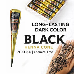 Henné temporaire en lot — Brun, noir ou rouge foncé